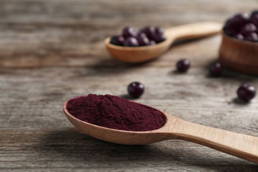 Acai Pulver Bio Anwendungen